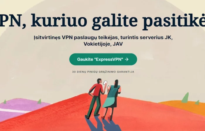 ExpressVPN visos VPN funkcijos