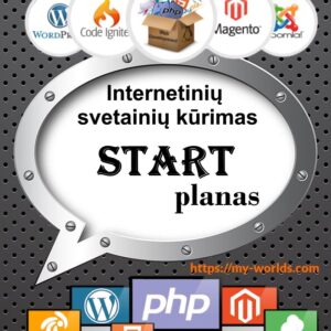 Interneto svetainės kūrimas START planas