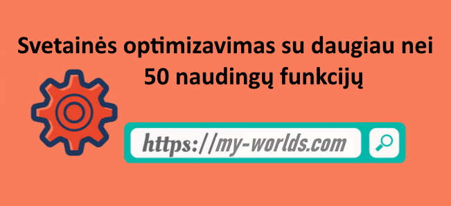 Svetainės seo optimizavimas