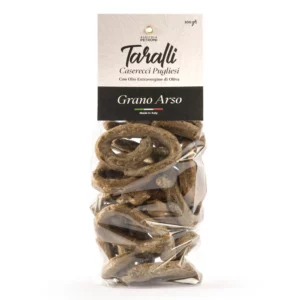 Degintų grūdų Taralli maisto produktas