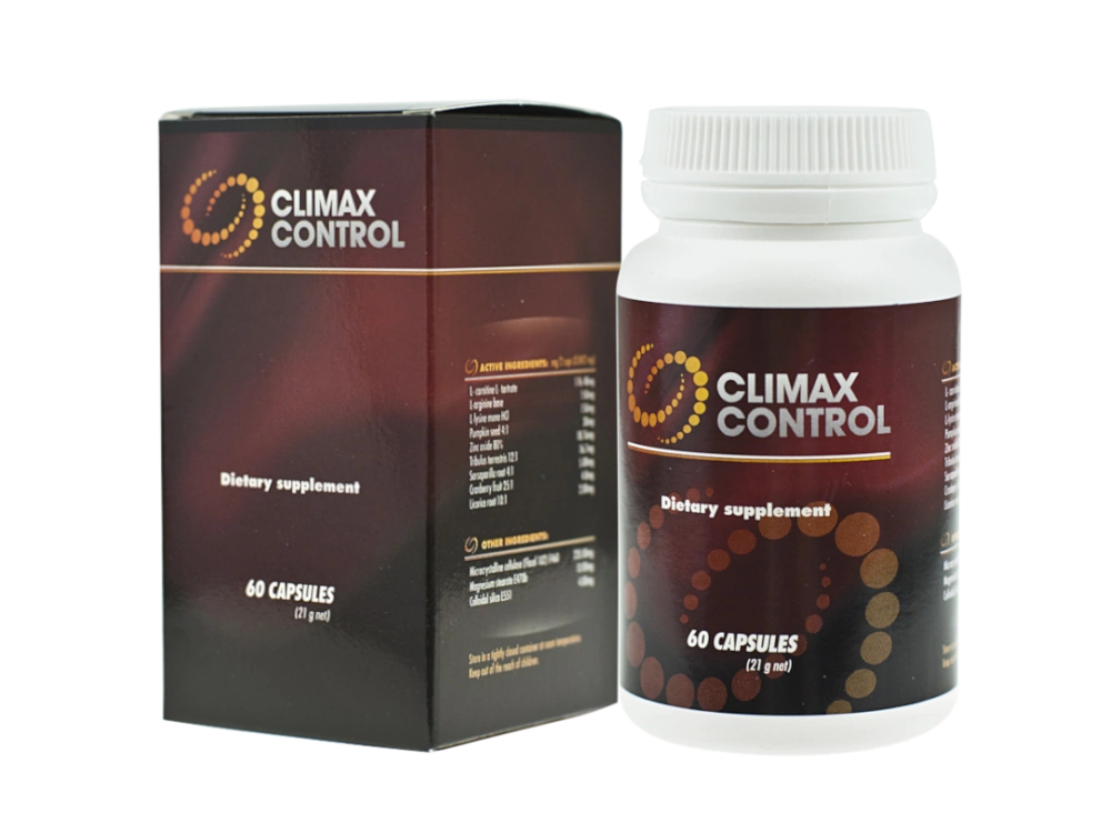 Climax Control papildas priešlaikinės ejakuliacijos gydymui