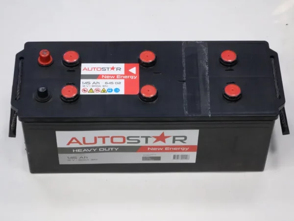 12V-145AH Autostar 760A 513X189X220 akumuliatoriai