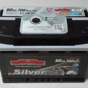 12V-80AH Snaider Silver 700A 275X175X190 akumuliatoriai