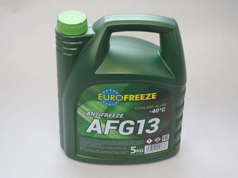 Aušinimo skystis žalias 5kg. iki-40 AG13 MANNOL (antifrizas)