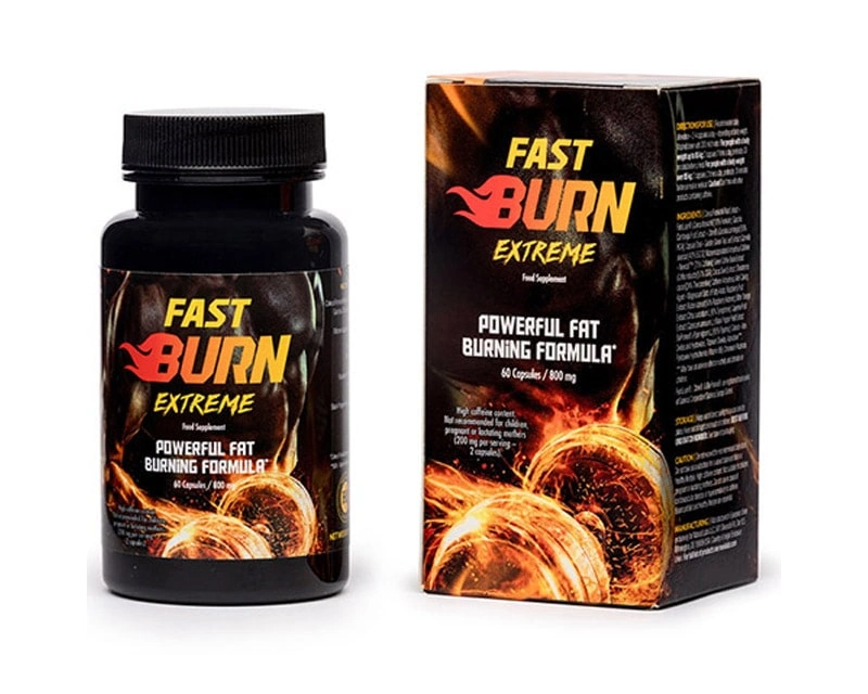 Fast Burn Extreme maisto papildai, riebalų degiklis įvairaus amžiaus sportininkams ir fiziškai aktyviems žmonėms.
