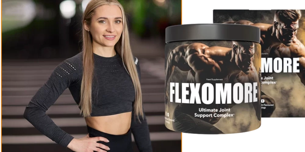 Flexomore papildai sportininkams ir fiziškai aktyviems žmonėms