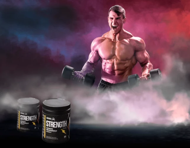 Nutrigo Lab Strength maisto papildas sportininkams, pagerinti kūno jėgą ir ištvermę 2