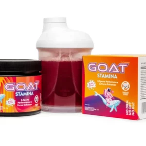 GOAT Stamina maisto papildai padidinti ištvermę ir susikaupimą