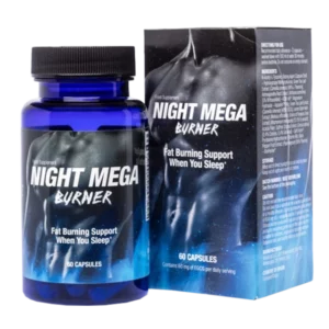 Night Mega Burner maisto papildas palaiko riebalų deginimą miego metu