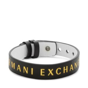 Apyrankės, Apyrankė Armani Exchange Logo AXG0107040 Balta