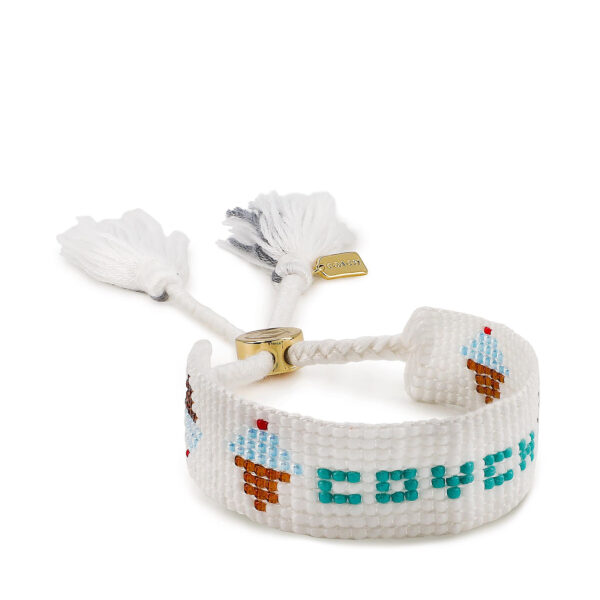 Apyrankės, Apyrankė Coach Ice Cream Bead Brc C9683 Balta