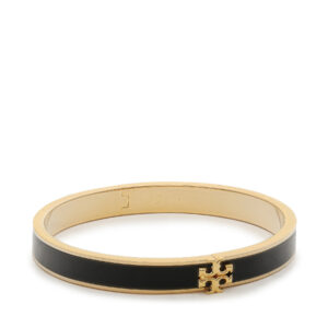 Apyrankės, Apyrankė Tory Burch Kira Enamel 7mm Bracelet 90550 Juoda