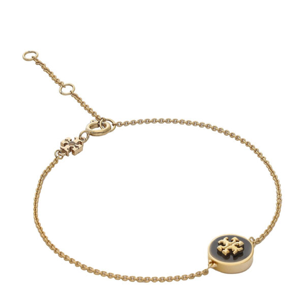 Apyrankės, Apyrankė Tory Burch Kira Enamel Chain Bracelet 90284 Auksinė