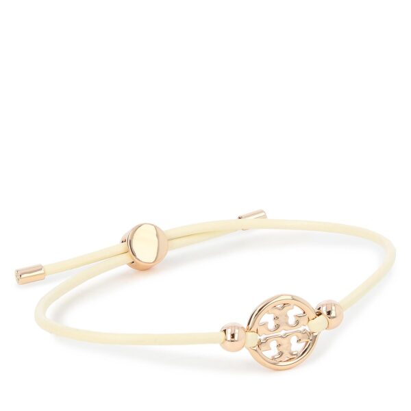 Apyrankės, Apyrankė Tory Burch Miller Slider Bracelet 144706 Balta