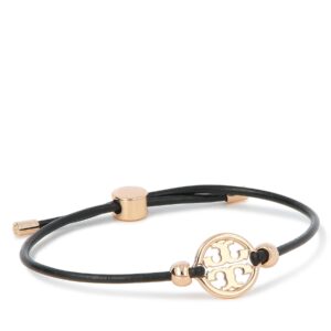 Apyrankės, Apyrankė Tory Burch Miller Slider Bracelet 144706 Juoda