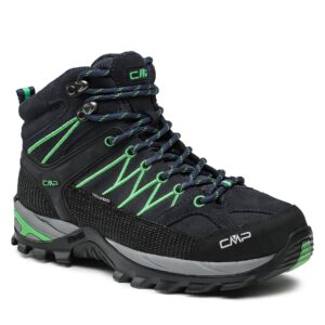 Aukšti žygio batai 👟 Turistiniai batai CMP Rigel Mid Trekking Shoes Wp 3Q12947 Tamsiai mėlyna