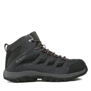 Aukšti žygio batai 👟 Turistiniai batai Columbia Crestwood Mid Waterproof BM5371 Pilka