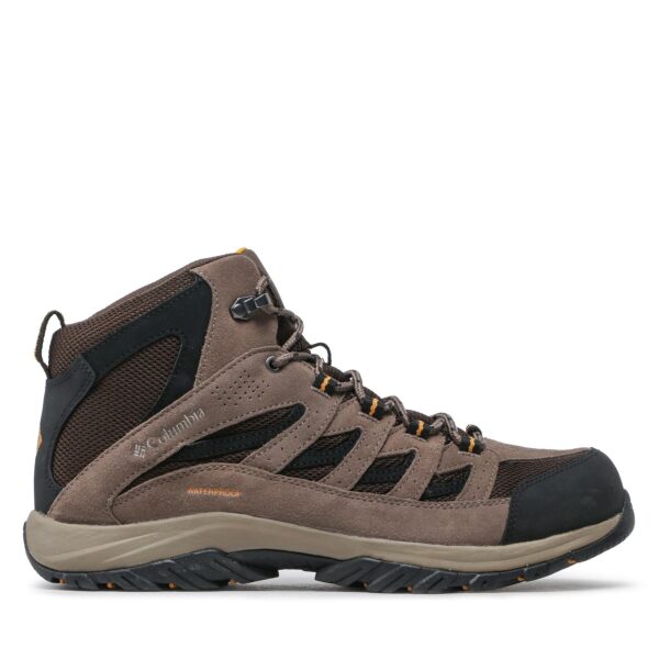 Aukšti žygio batai 👟 Turistiniai batai Columbia Crestwood Mid Waterproof BM5371 Ruda