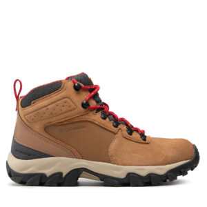 Aukšti žygio batai 👟 Turistiniai batai Columbia Newton Ridge Plus II Suede Wp BM2812 Ruda