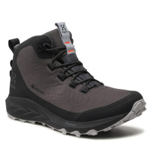 Aukšti žygio batai 👟 Turistiniai batai Haglöfs L.I.M Fh Gtx Mid Men GORE-TEX 498860 Pilka