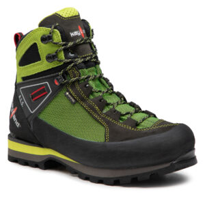 Aukšti žygio batai 👟 Turistiniai batai Kayland Cross Mountain Gtx GORE-TEX 018022270 Žalia