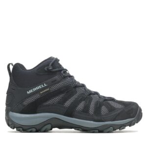 Aukšti žygio batai 👟 Turistiniai batai Merrell Alverstone 2 Mid Wp J036923 Juoda