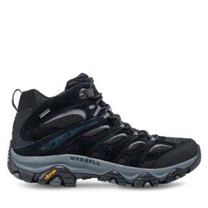 Aukšti žygio batai 👟 Turistiniai batai Merrell Moab 3 Mid Gtx J036243 Juoda