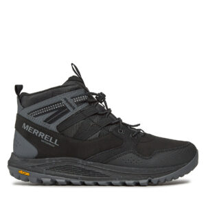 Aukšti žygio batai 👟 Turistiniai batai Merrell Nova Sneaker Boot Bungee Mid Wp J067109 Juoda