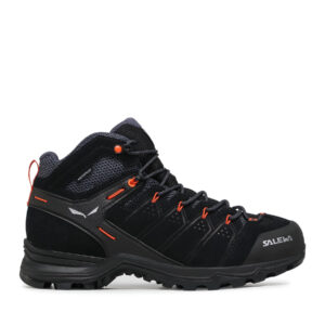 Aukšti žygio batai 👟 Turistiniai batai Salewa Ms Alp Mate Mid Wp 61384-0996 Juoda