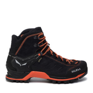 Aukšti žygio batai 👟 Turistiniai batai Salewa Mtn Trainer Mid Gtx GORE-TEX 63458-0985 Juoda