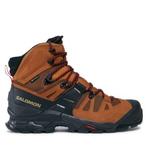 Aukšti žygio batai 👟 Turistiniai batai Salomon Quest 4 GORE-TEX L47156400 Juoda