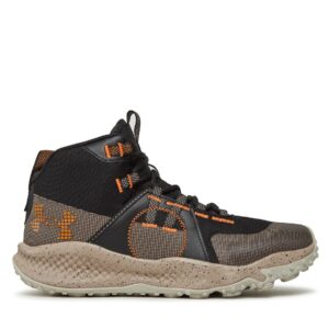 Aukšti žygio batai 👟 Turistiniai batai Under Armour Ua Charged Maven Trek 3026370-001 Juoda