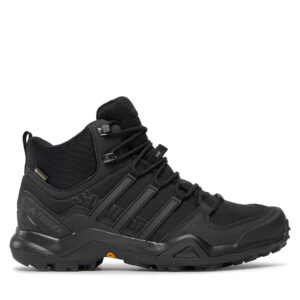 Aukšti žygio batai 👟 Turistiniai batai adidas Terrex Swift R2 Mid Gtx GORE-TEX CM7500 Juoda