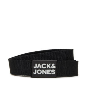 Diržai vaikams, Vaikiškas diržas Jack&Jones Junior Jackbirk 12259569 Juoda