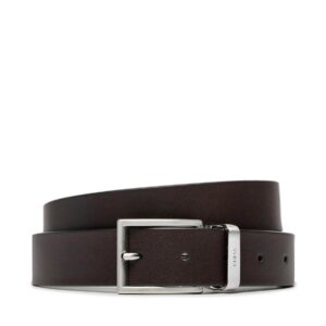 Diržai vyrams, Vyriškas diržas Guess Certosa Saffiano Belts BM7795 P4135 Ruda