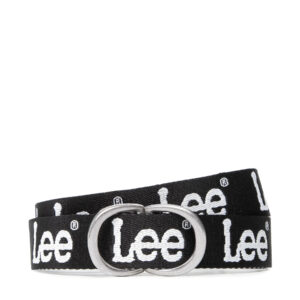 Diržai vyrams, Vyriškas diržas Lee Logo Belt LA782001 112144678 Juoda