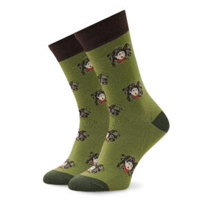 Ilgos Unisex Kojinės Curator Socks Medusa Žalia