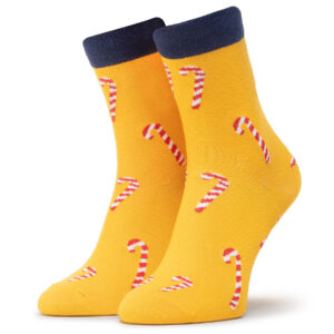 Ilgos Unisex Kojinės Dots Socks DTS-SX-484-Y Geltona