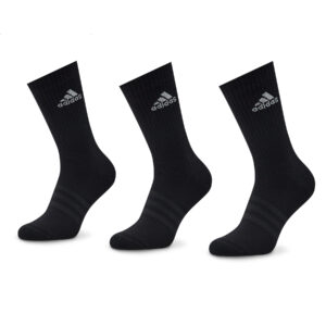 Ilgos Unisex Kojinės adidas Cushioned Crew Socks 3 Pairs IC1310 Juoda