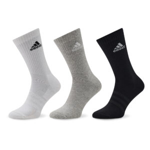 Ilgos Unisex Kojinės adidas Cushioned Crew Socks 3 Pairs IC1311 Pilka