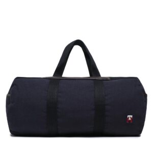 Kelioniniai krepšiai 👜 Krepšys Tommy Hilfiger Th Modern Prep Duffle AM0AM10816 Tamsiai mėlyna