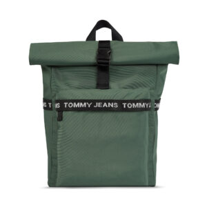 Kelioniniai krepšiai 👜 Kuprinės Tommy Jeans Tjm Essential Rolltop Bp AM0AM11176 Žalia