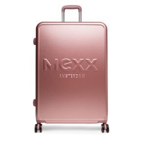 Kelioniniai lagaminai 👜 Didelis lagaminas MEXX MEXX-L-033-05 PINK Rožinė