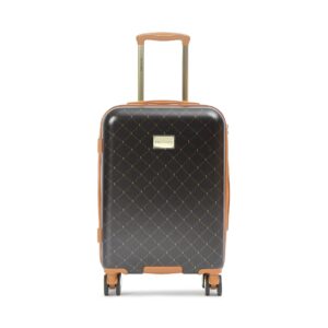 Kelioniniai lagaminai 👜 Rankinio bagažo lagaminas Puccini ABS023C Ruda