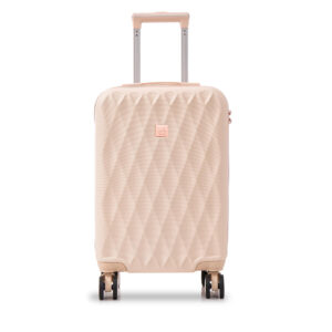 Kelioniniai lagaminai 👜 Rankinio bagažo lagaminas Semi Line T5724-2 Écru