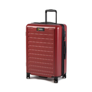Kelioniniai lagaminai 👜 Vidutinio dydžio lagaminas National Geographic Cruise N164HA.60.56 Raudona