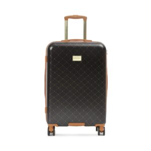 Kelioniniai lagaminai 👜 Vidutinio dydžio lagaminas Puccini ABS023B Ruda