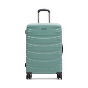 Kelioniniai lagaminai 👜 Vidutinio dydžio lagaminas Puccini PC032B Žalia