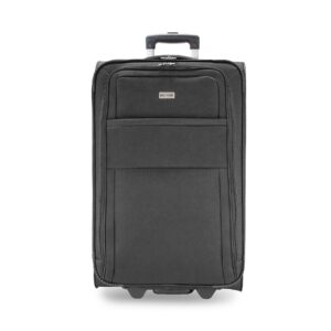 Kelioniniai lagaminai 👜 Vidutinio dydžio lagaminas Semi Line T5601-3 Juoda