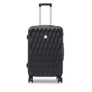 Kelioniniai lagaminai 👜 Vidutinio dydžio lagaminas Semi Line T5722-3 Juoda